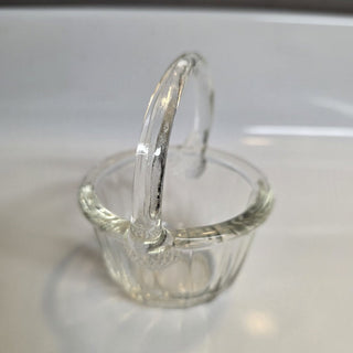American Epergne Glass Basket RV