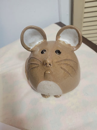 Large Clay Pottery Mouse, Signed Chadwick|53962