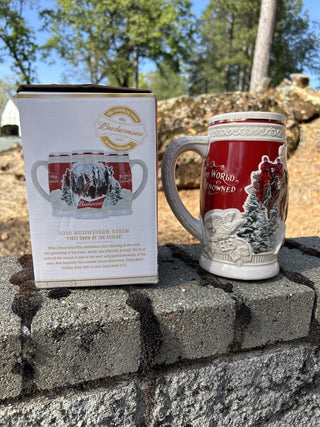 12F 2015 Budweiser Holiday Stein 35th Anniversary Edition MTS|65131