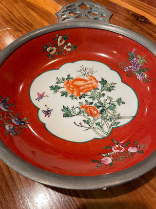 VNTG Japanese Canton Ware Ashtray~MTS