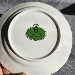 Vintage Winterling Bavaria - Blue Rose Tea Cup (Set of 4) (BRI) - MTS|129537