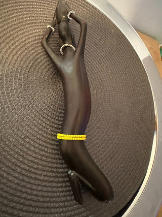 African Carved Ebony Woman MTS