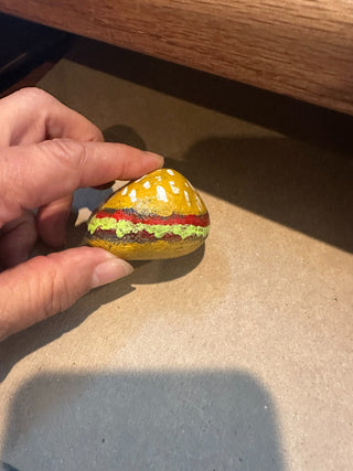 Painted Rock:  Hamburger RCD