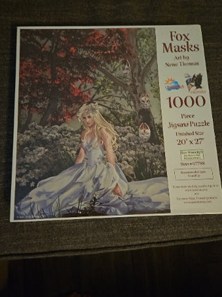 RM726-Fox Masks Puzzle