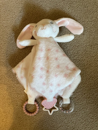 Dream Gro Pink Bunny Activity Blankie 00930625 RCD