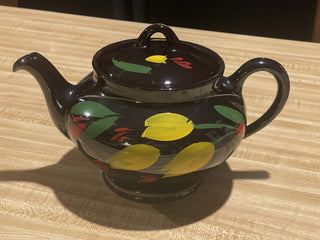 Royal Canadian Art Pottery Dripless Teapot, Floral--SP RCD