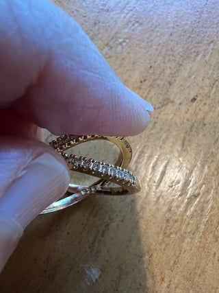 Infinity Ring CZ Sterling Silver MTS|127825