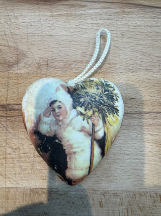 Victorian Heart Ornament-KL RCD