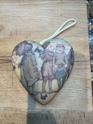 Victorian Heart Ornament-KL RCD