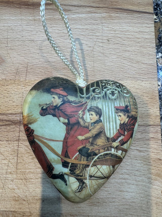 Victorian Heart Ornament-KL RCD