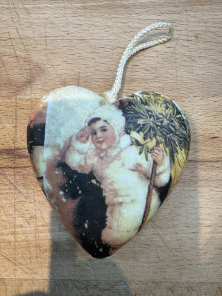 Victorian Heart Ornament-KL RCD