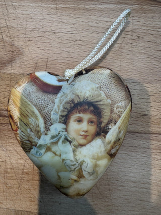 Victorian Heart Ornament-KL RCD