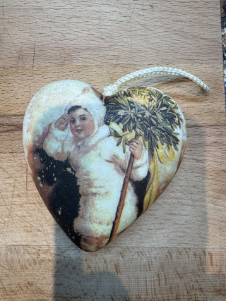 Victorian Heart Ornament-KL RCD