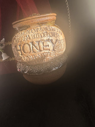 Alpine Meadow & Western Sierra Wildflower Honey Ceramic pot #63 VV MTS|125577