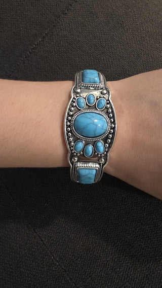Southwestern Style cuff bracelet 7-7.5" RSV