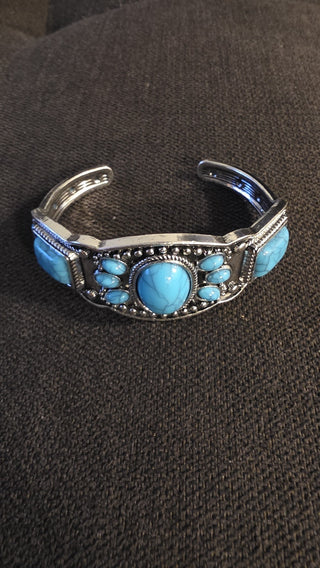 Southwestern Style cuff bracelet 7-7.5" RSV