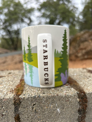 #89 Starbucks 2007 Mount Rainier National Park Washington (State) 18 ounce Mug GCC MTS|112500