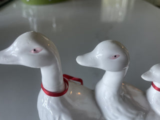 Ceramic Ducks, $ In A Line- RSV|78345