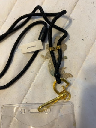 JP Little Mermaid Ariel Floating Disney Cast Member Exclusive Bolo ID Lanyard