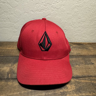Red Volcom Full Stone Hat
