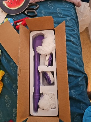Shower Scrub Brush w/ Accessories