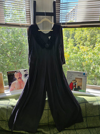 Vtg 90s Jeffery & Dara Plazzo Jumpsuit MTS|100934