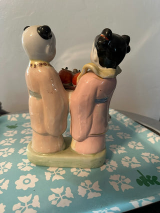 Oriental Serving Apples Figure circa 1950's MTS|118570