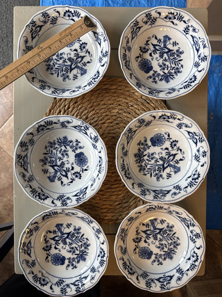 Blue Danube Blue Onion 7.5" Soup bowl