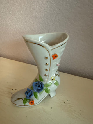 Vintage collector porcelain shoe/boot  RCD