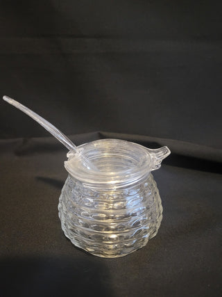 Vintage Germany WMF Jam Jar Set with Spoons RCD|144804