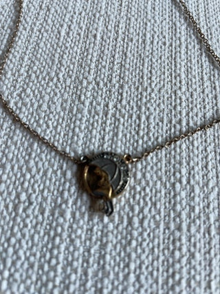 Vintage Morton salt girl two tone “1928”