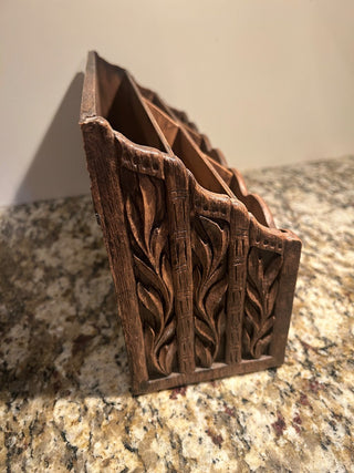 Vintage Desk Caddy/ Mail Organizer    MTS