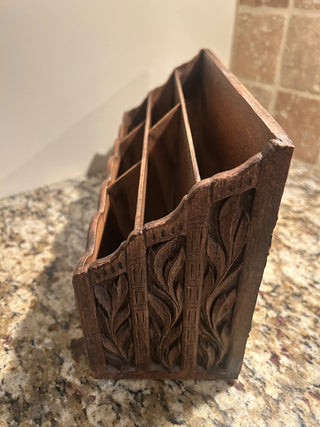 Vintage Desk Caddy/ Mail Organizer    MTS
