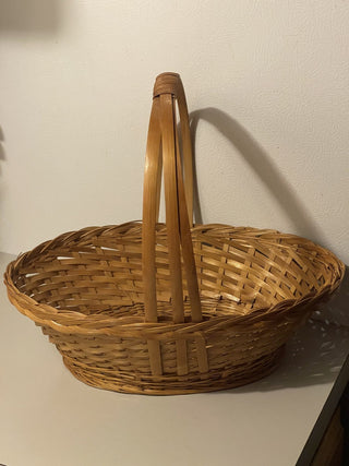 8"x12" Vtg Gathering Basket--SP MTS