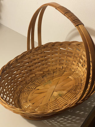 8"x12" Vtg Gathering Basket--SP MTS