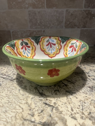 Pair of Maxcera Colorful Bowls (Yellow & Green) RCD