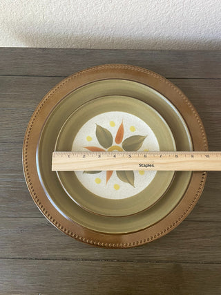 8" Hurrah Pattern Plate Set of 4 (RSV)|102475