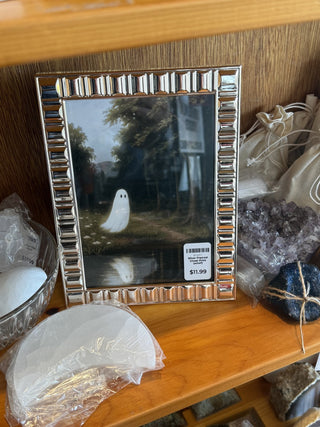 One Silver Framed Ghost Print (wtwf)|108907