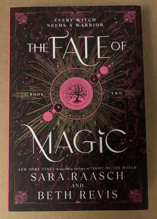 Book- The Fate of Magic by Sara Raasch Beth Revis RCD|85795
