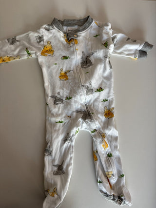 6-9M - Burt's Bees Pajama Onesie RSV