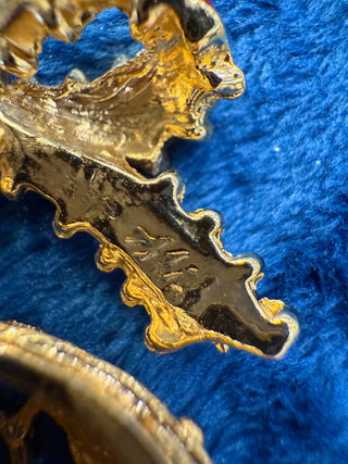 Vintage AAI Christmas Dangly Ornament Pin|140268