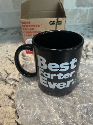 Funny Best Father/Farter Coffee Mug Heat Changing RCD