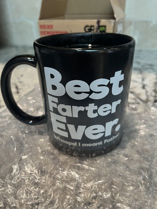 Funny Best Father/Farter Coffee Mug Heat Changing RCD