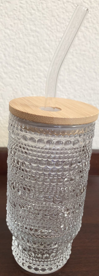 Cocktail Glass + Lid + Clear Straw RSV B22|96769