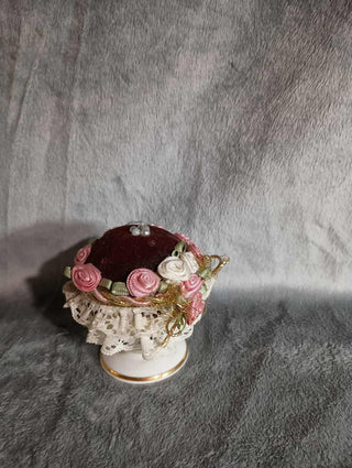 . Antique Limoges pin cushion rsv|102826
