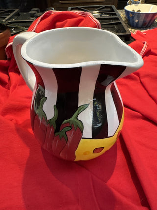 Cardinal Inc Hot & Spicy Ceramic Pitcher-KL RCD