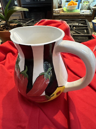Cardinal Inc Hot & Spicy Ceramic Pitcher-KL RCD
