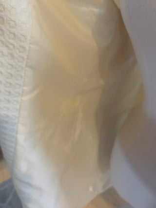 Ann Taylor cream coat sz 12  MTS|127933