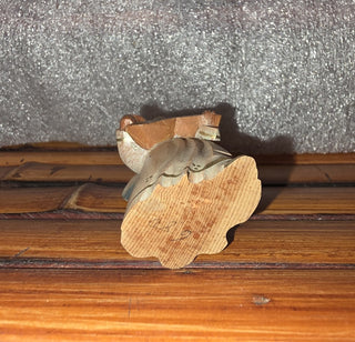 MTS Antique German Wooden Angel w/Mandolin|129962