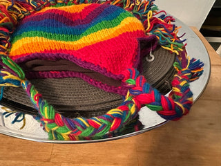 Chullo Rainbow Knit Mohawk MTS|86634